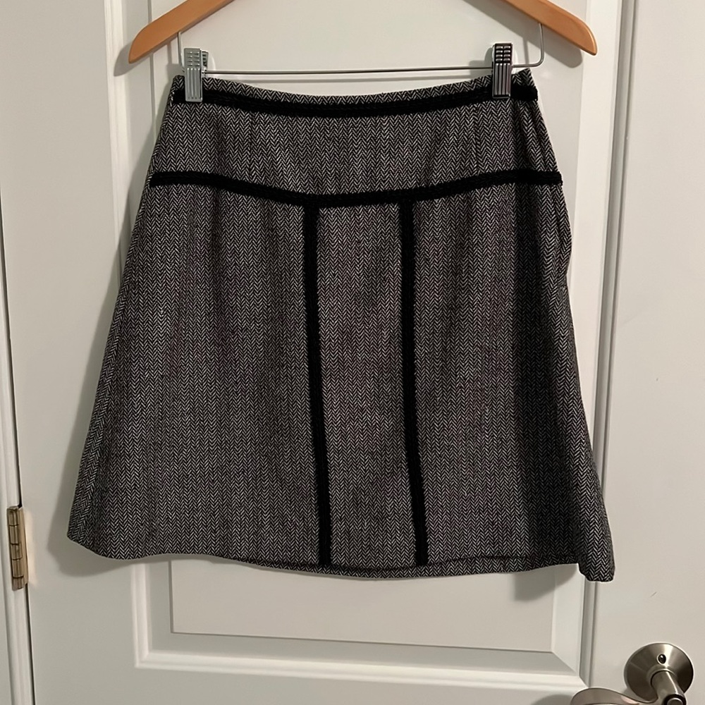 Herringbone skirt